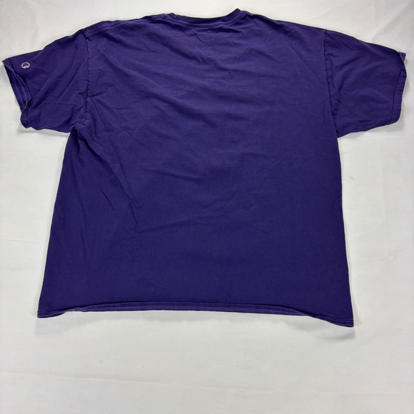Champion LSU Geaux Tigers Graphic T-Shirt Purple Men's 2XL NCAA College - Picture 3 of 5